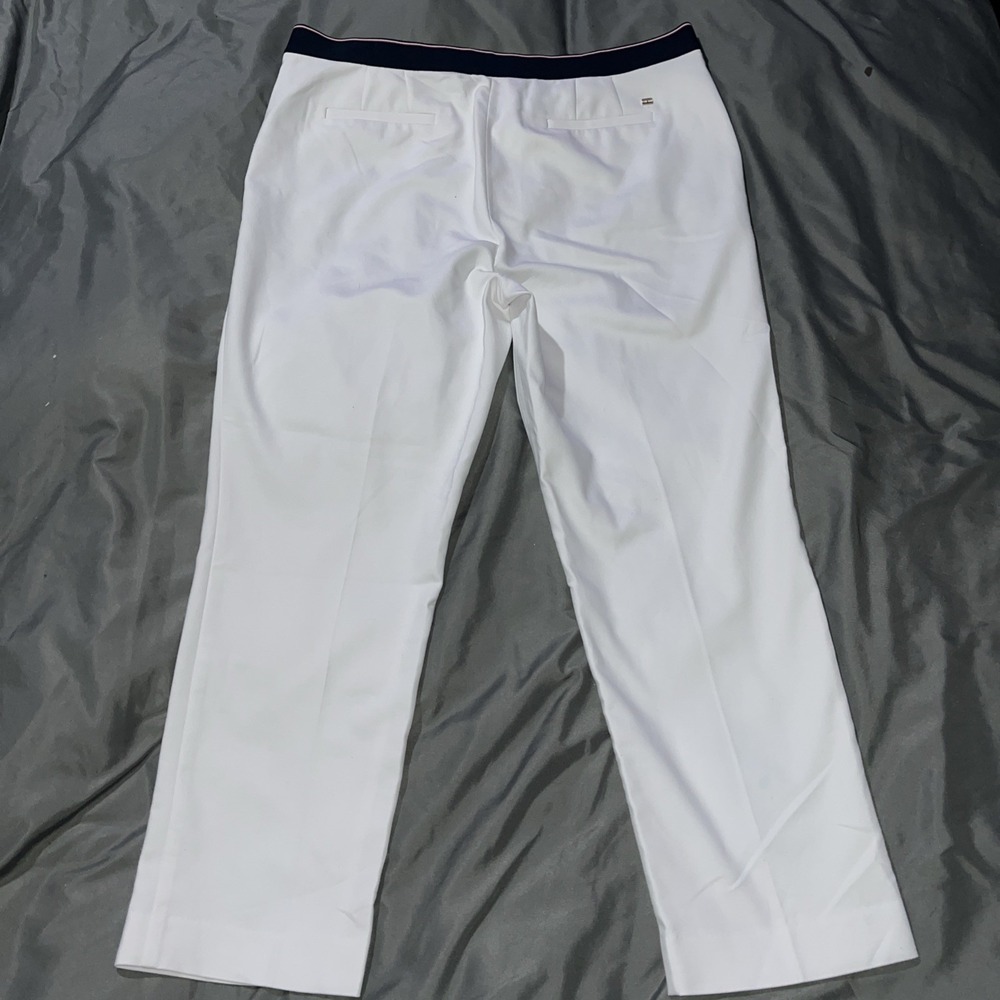 TOMMY HILFIGER Womens COTTON BLEND Golf Pants STRAIGHT LEG Classic CHINOS